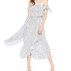 Misa Los Angeles Rosa Striped Dress